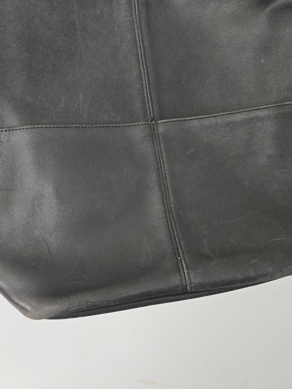 COACH Vintage Leather Soho Rivington 4141 Shoulder/Hobo Bag Black - Picture 5 of 16